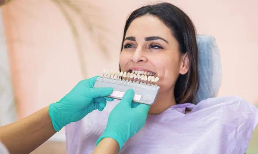 "Patient visits at Blackwell Dentistry, in OK, for Dental Crowns in Restoring Dental Implants Treatment."